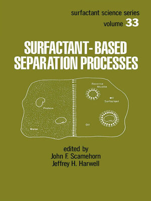 cover image of Surfactant--Based Separation Processes